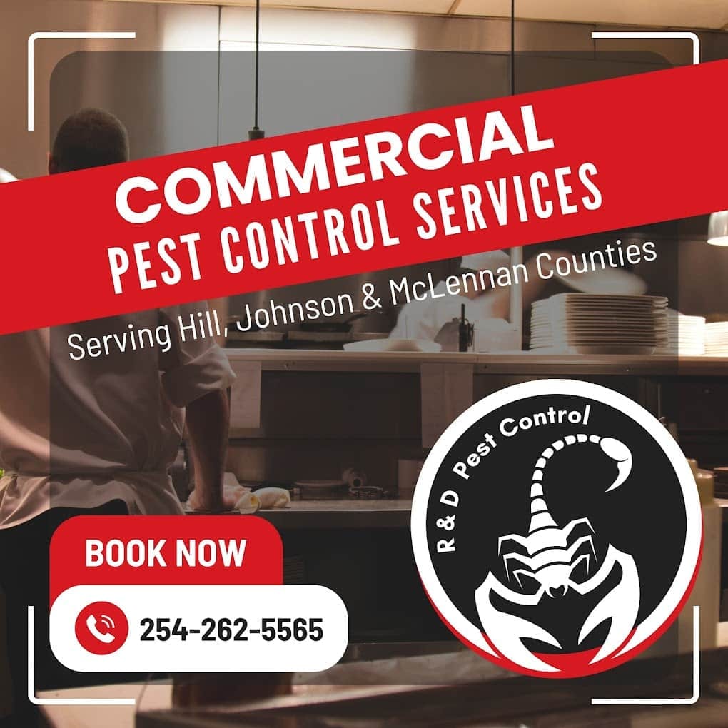 R&D Pest Control Services Serving Hill, Johnson & McLennan Counties Jana Nors Real Estate